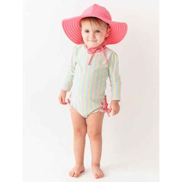 Ruffle Butts Other - Ruffle Butts RashGuard Swimsuit